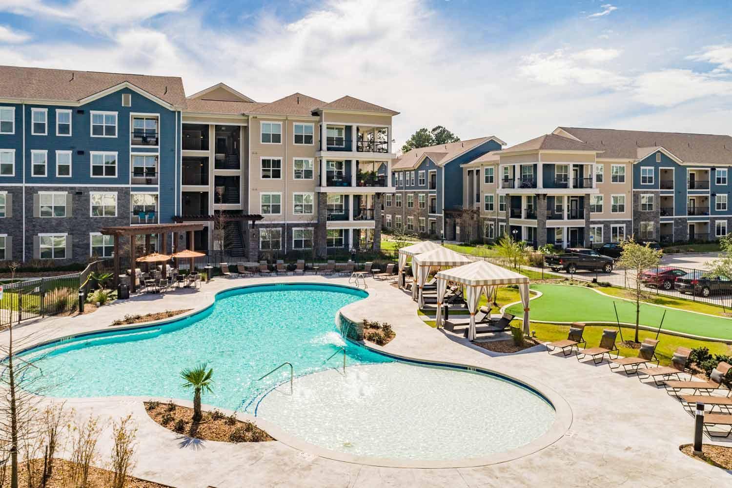 Spacious Furnished Resort Style Apartments Tomball Exterior photo